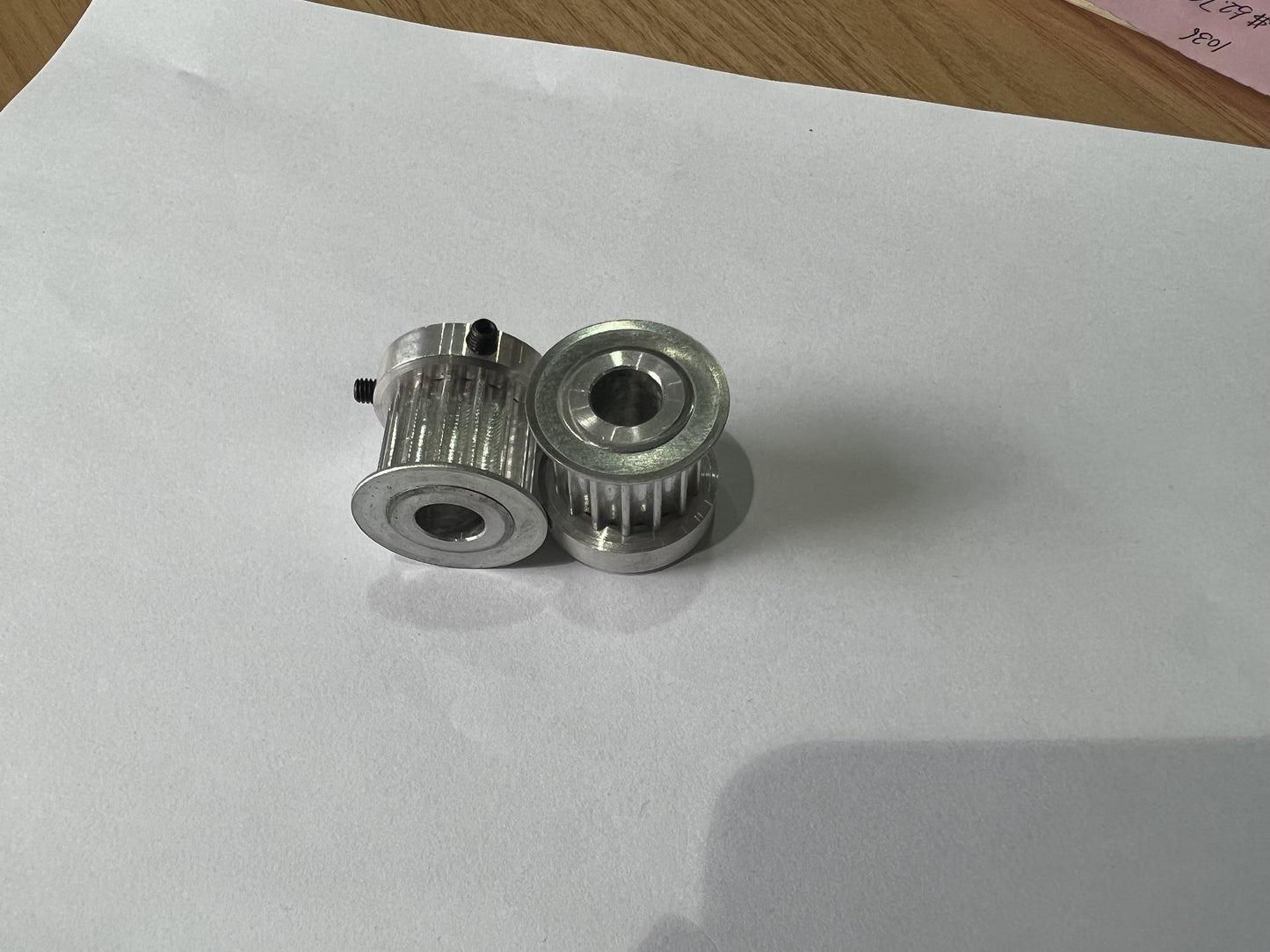 6354 motor Pully 15 gears--2pcs