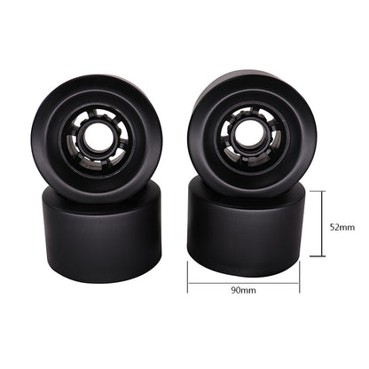 90mm PU wheels--4pcs