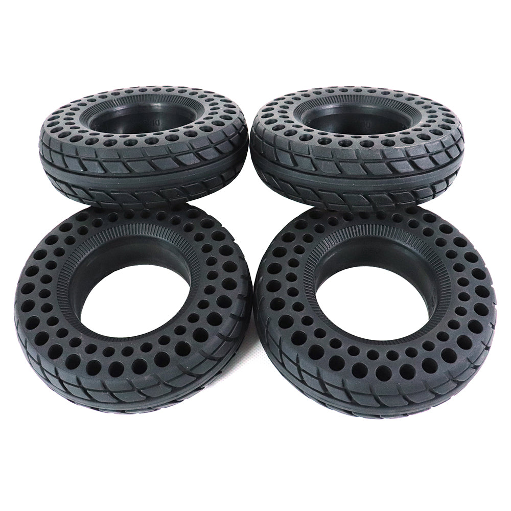 DBSSK8 Electric Skateboard 6 inch silicone Wheels (2 pcs) non-drive wheels with gear drive wheels