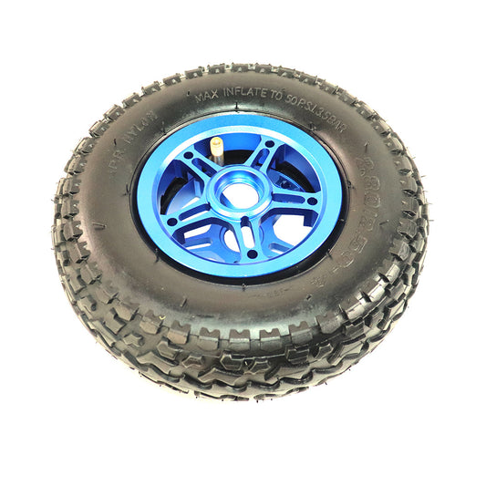 9'' Pneumatic All Terrain Tire Kit with 11'' truck and two battle hardened belt motor for DIY off road board